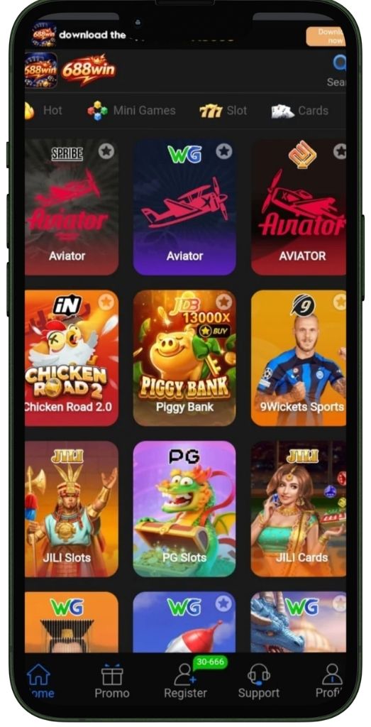 688WIN Game APK New Online Gaming App