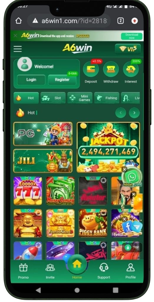 A6Win Game APK New Gaming App 2026
