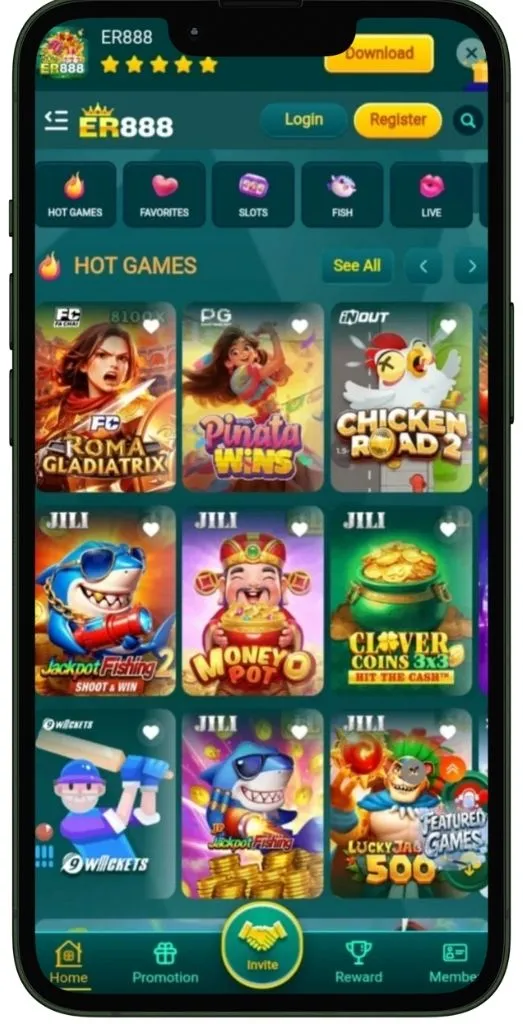 ER888 Game APK Download for Free