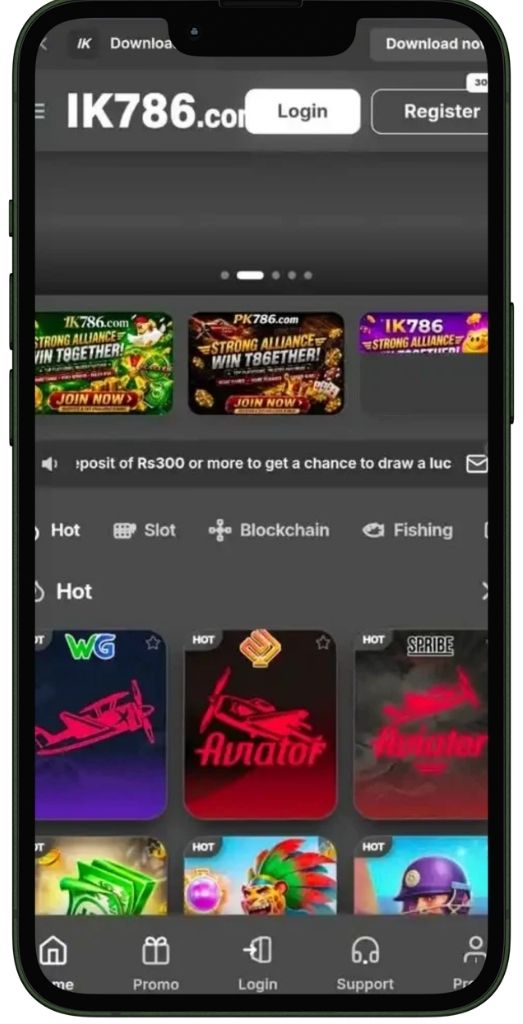 IK786 Game APK Real Money App in Pakistan