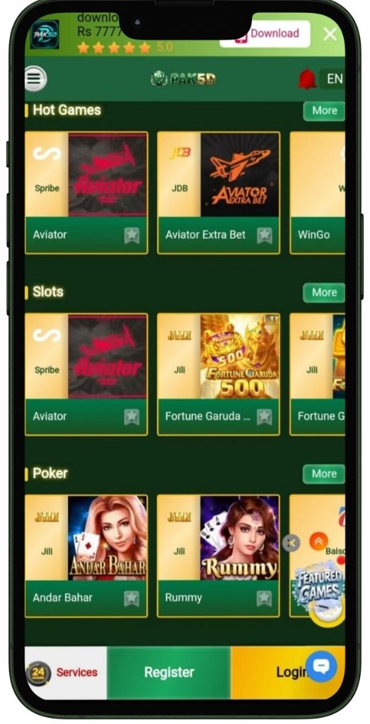 PAK5D Game App Download