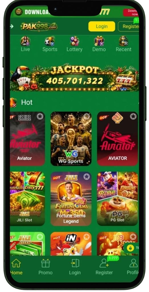 PAK998 Game App Download 